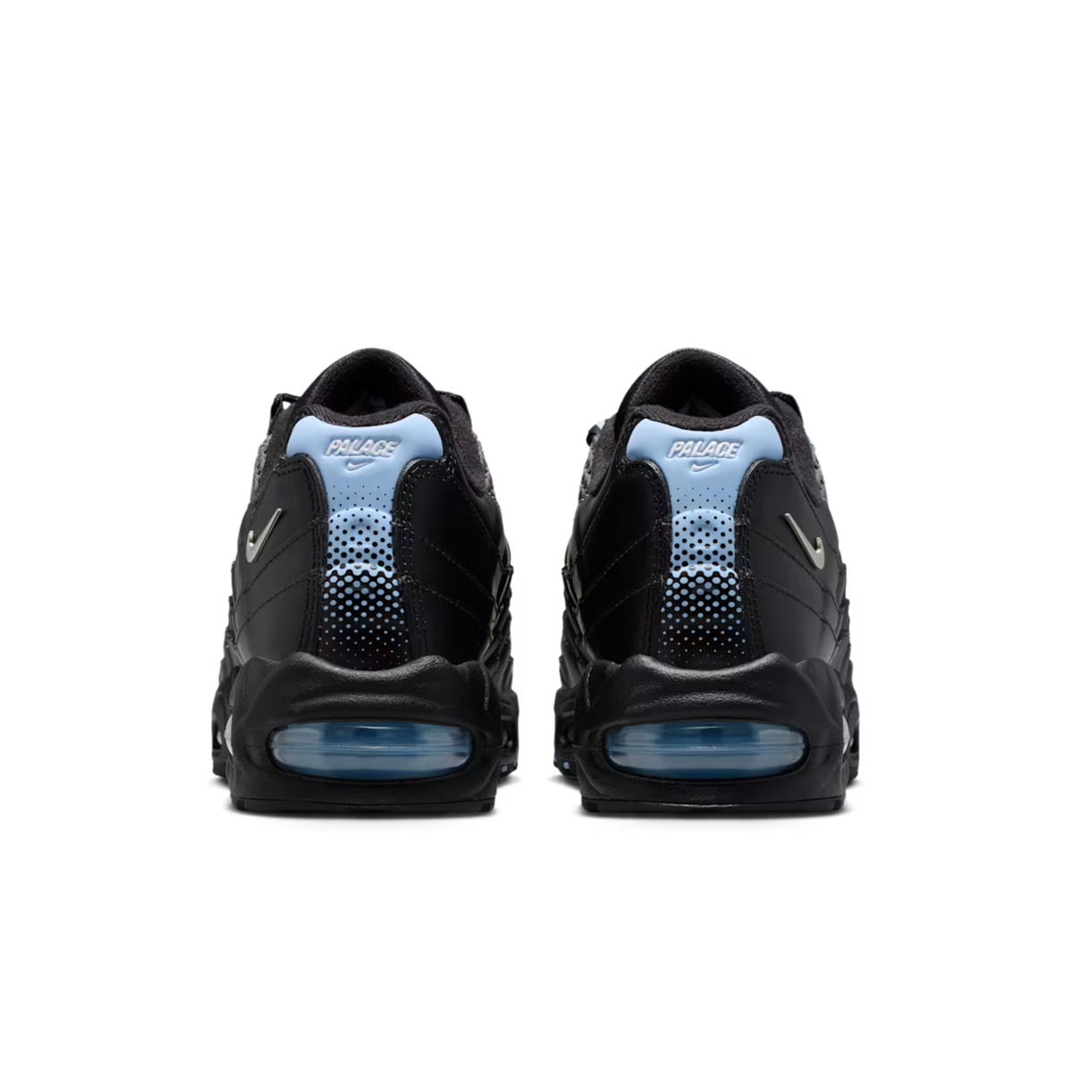 Palace x Nike Air Max 95 Metallic Silver Aluminum Black