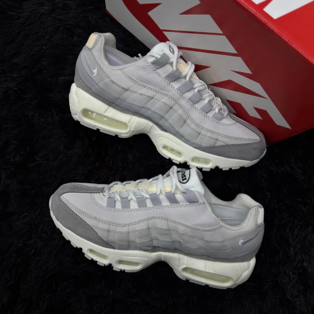 Air Max 95 QS White Light Bone
