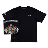 Camiseta Chrome Hearts Multicolor Cross - Preta