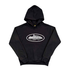 Conjunto Corteiz Moletom Island - Preto