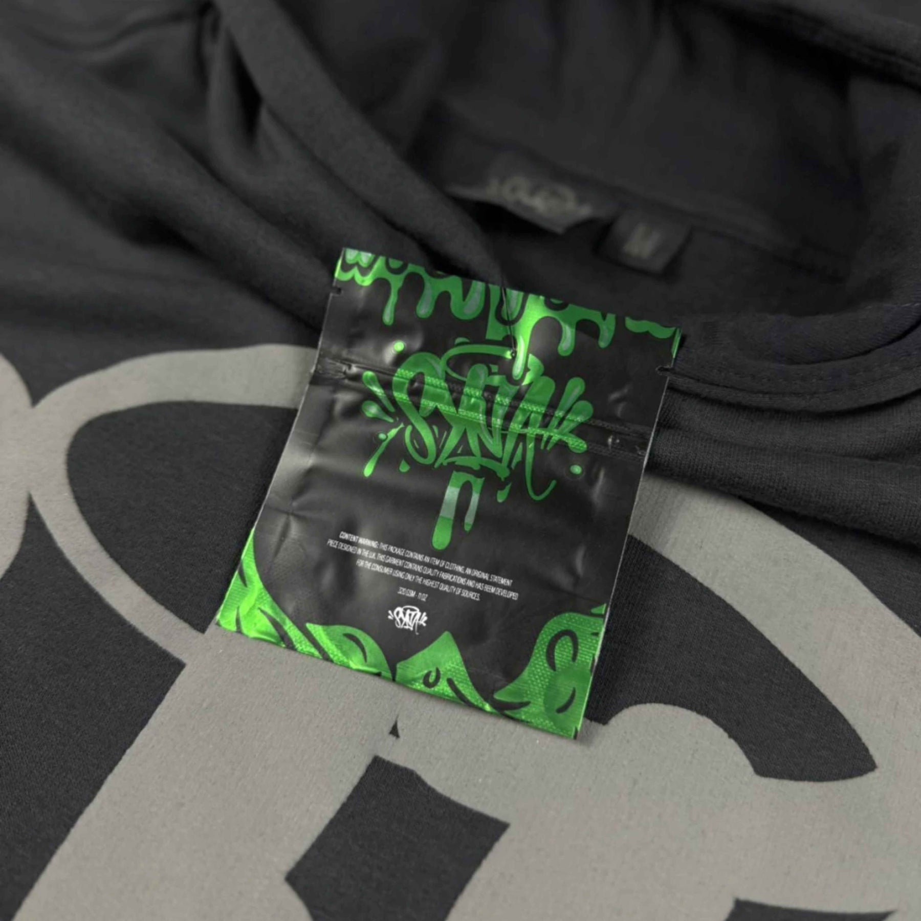Conjunto Syna World Moletom - Black Grey