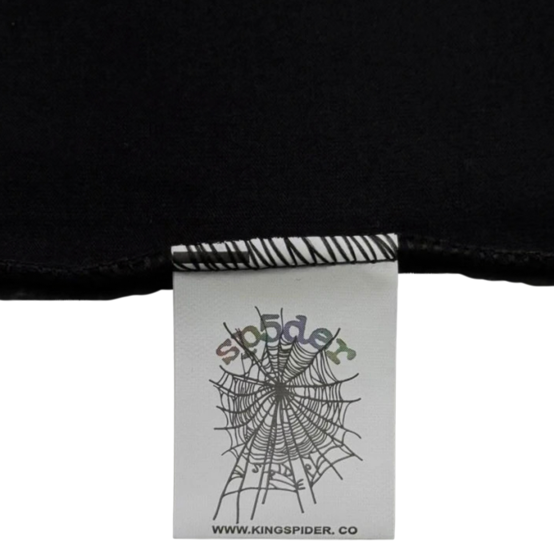 Camiseta Sp5der Web - Black White