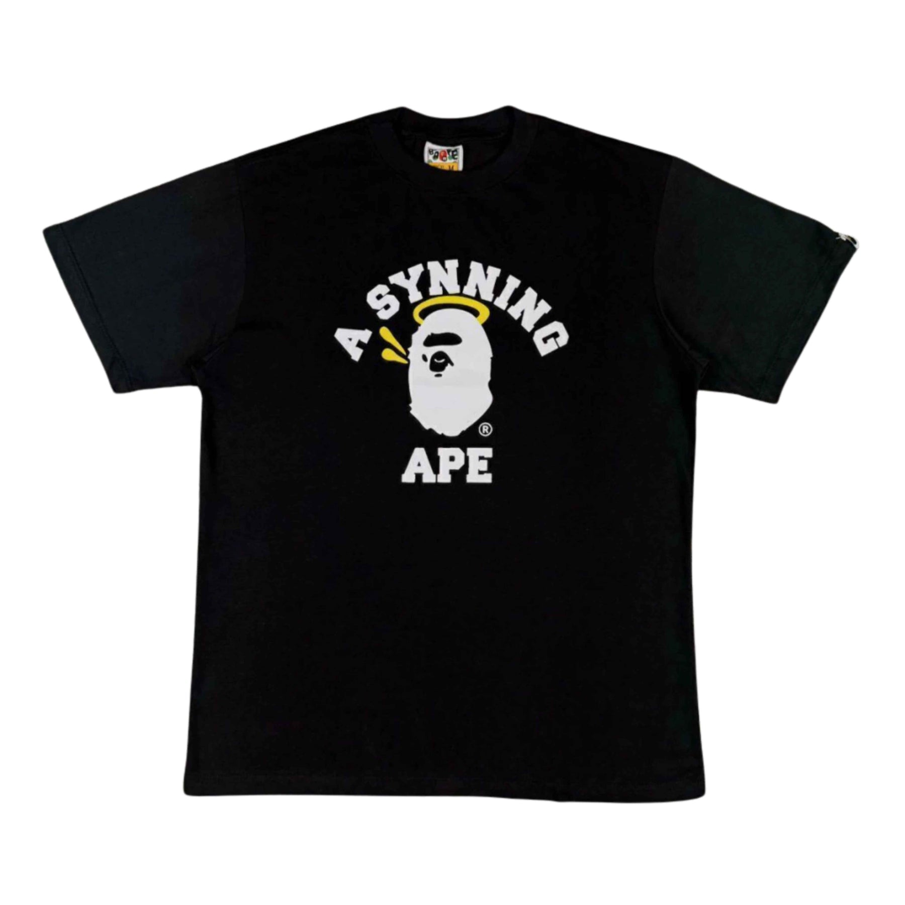 Camiseta Bape x Spotify x Syna - Preta