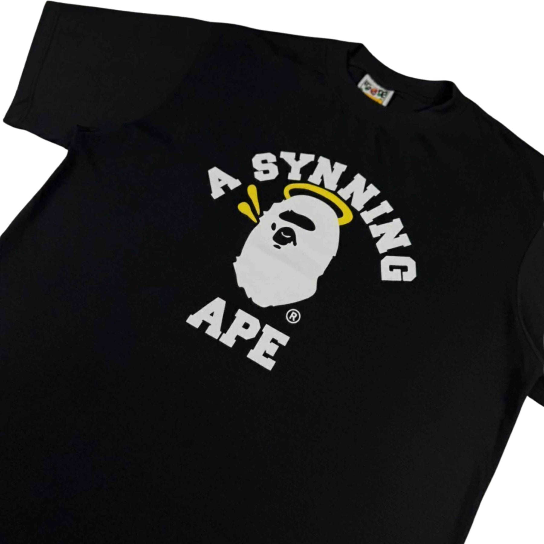 Camiseta Bape x Spotify x Syna - Preta