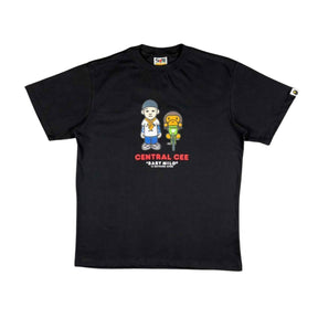 Camiseta Bape x Central Cee x Syna - Preta
