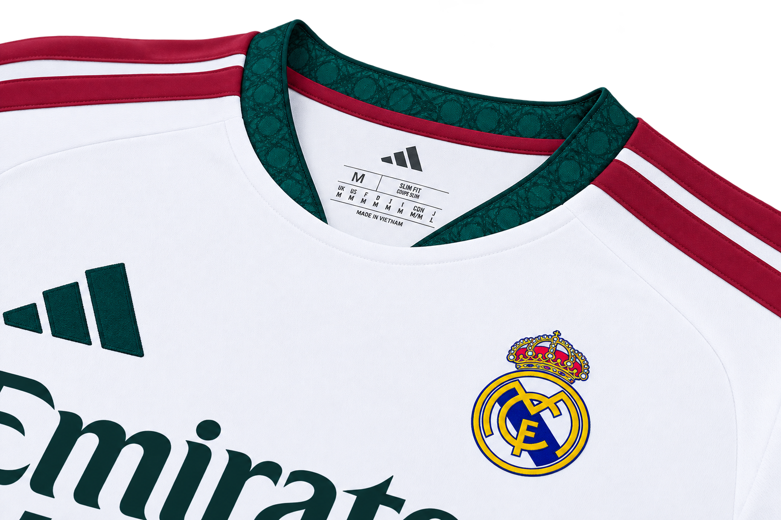 Camisa Real Madrid Home 2026/27 Adidas Torcedor Masculino - Branco