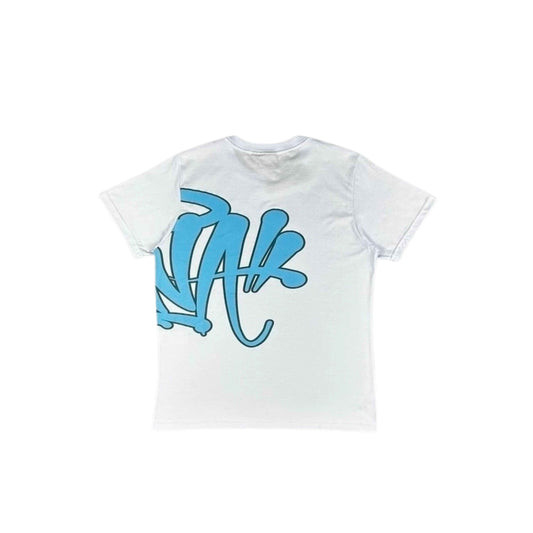 Camiseta Syna World Logo - Branco/Azul