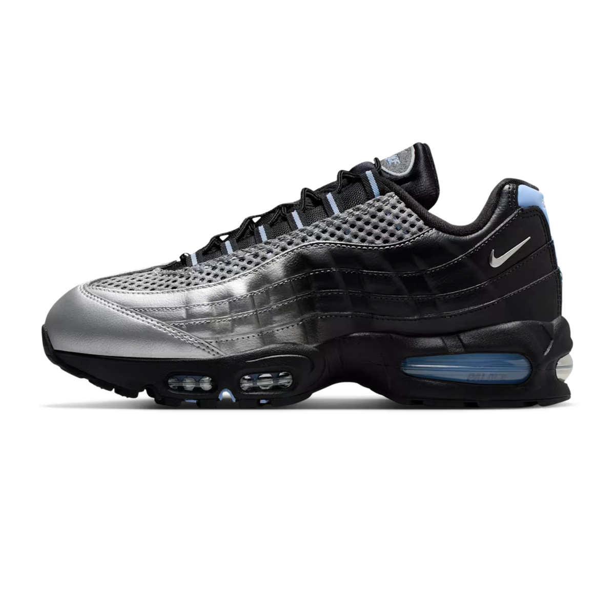 Palace x Nike Air Max 95 Metallic Silver Aluminum Black