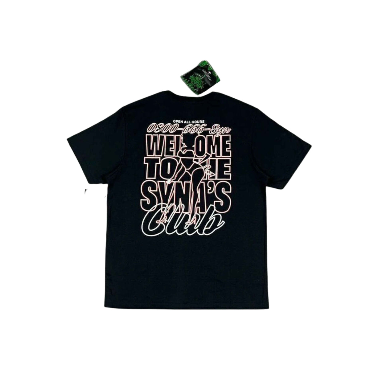 Camiseta Syna "OPEN ALL HOURS"