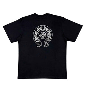 Camiseta Chrome Hearts Horseshoe Logo Pocket T-Shirt 'Black'