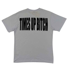 Camiseta Corteiz “TIMES UP BITCH” -  Branca