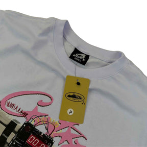 Camiseta Corteiz “TIMES UP BITCH” -  Branca