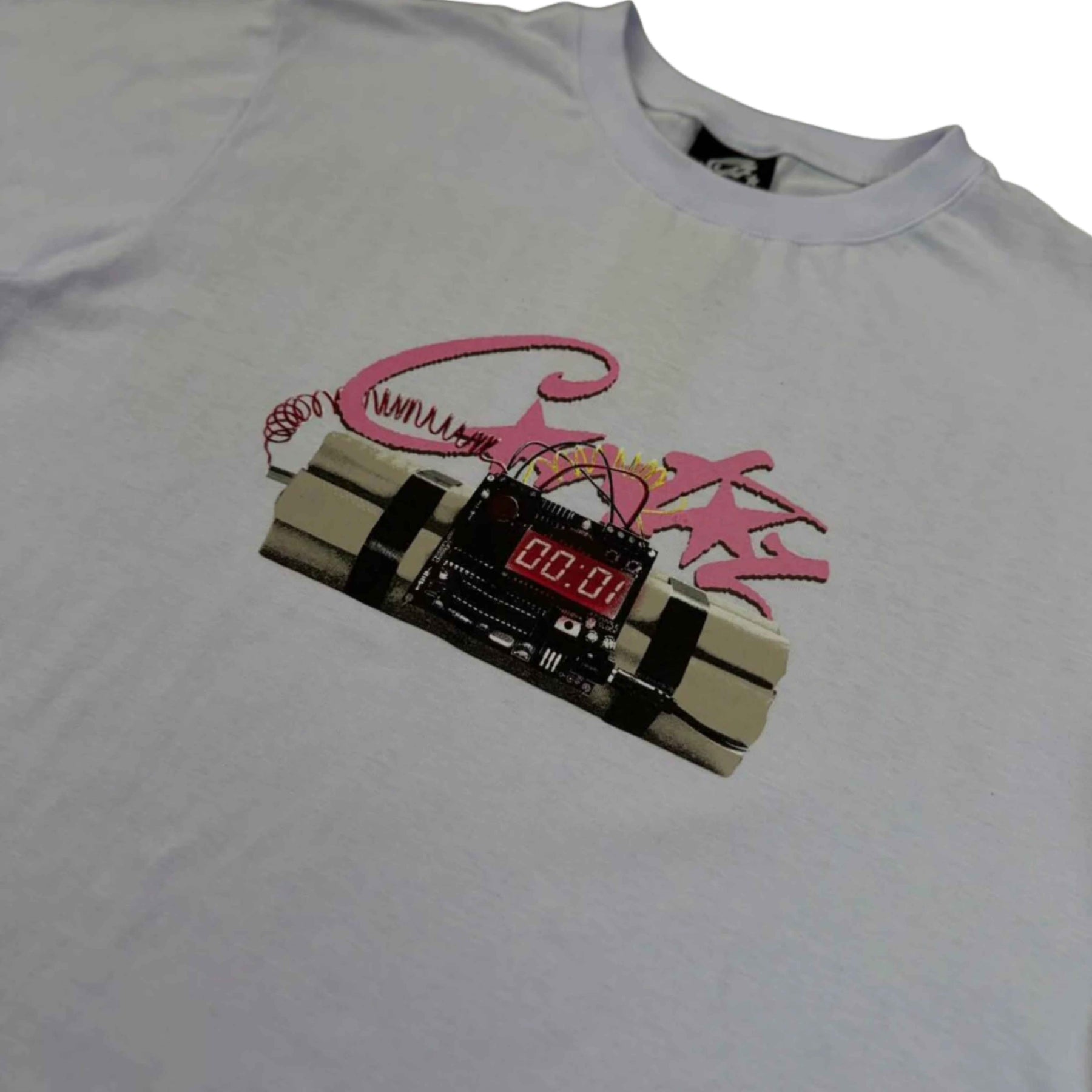 Camiseta Corteiz “TIMES UP BITCH” -  Branca