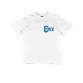 Camiseta Corteiz "Star RTW Blue" - Branca