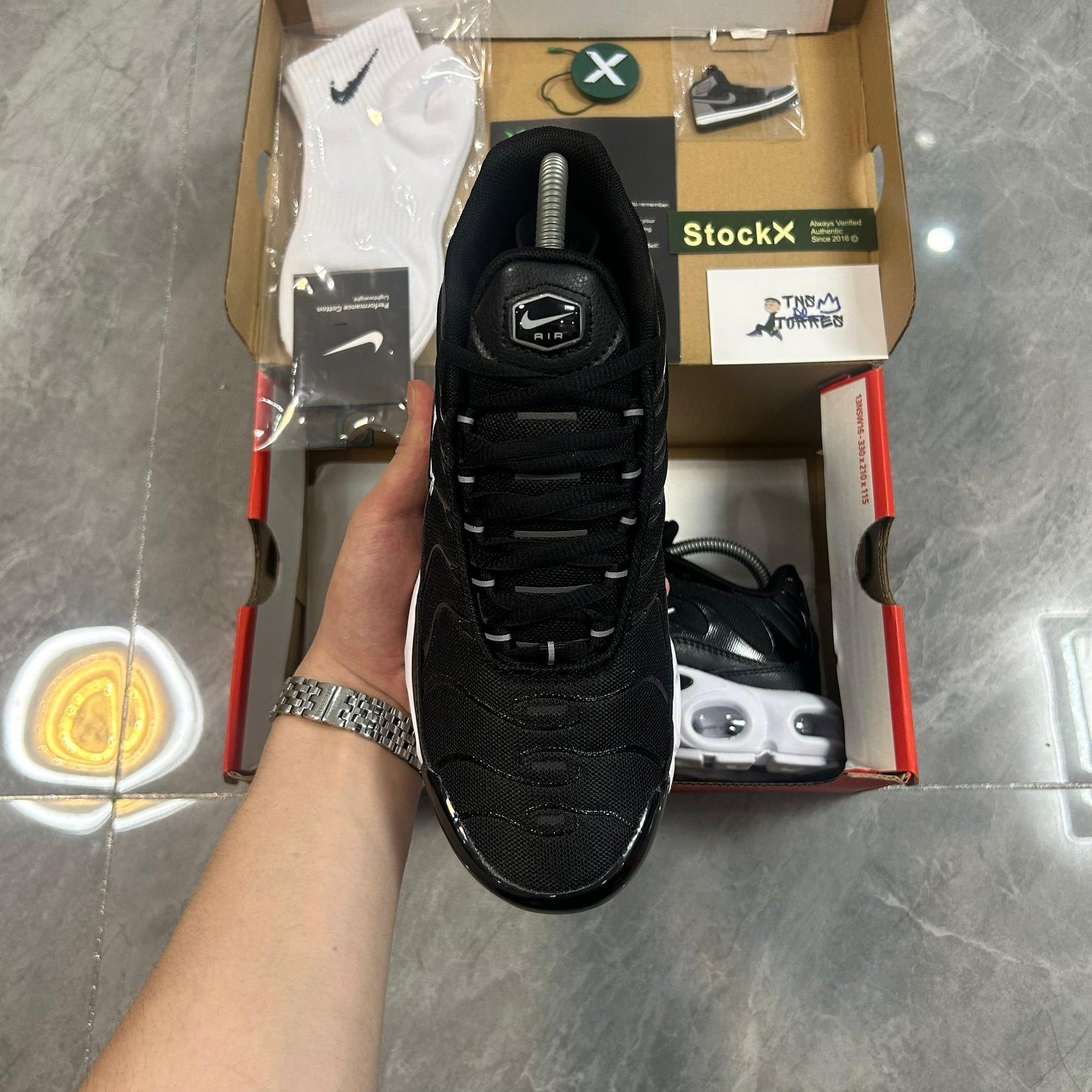 Air Max Plus TN 1 “Black/White”