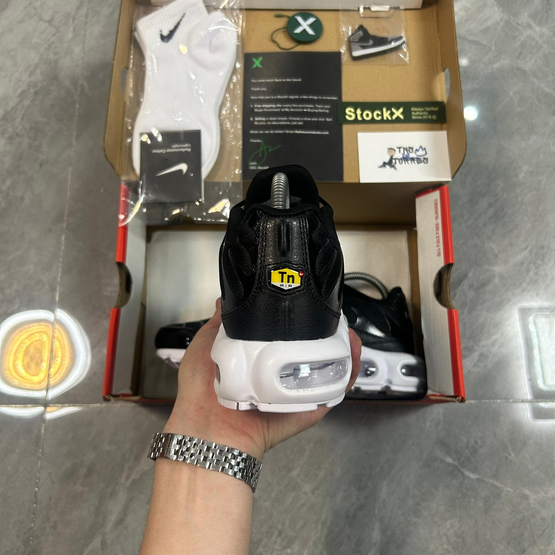 Air Max Plus TN 1 “Black/White”