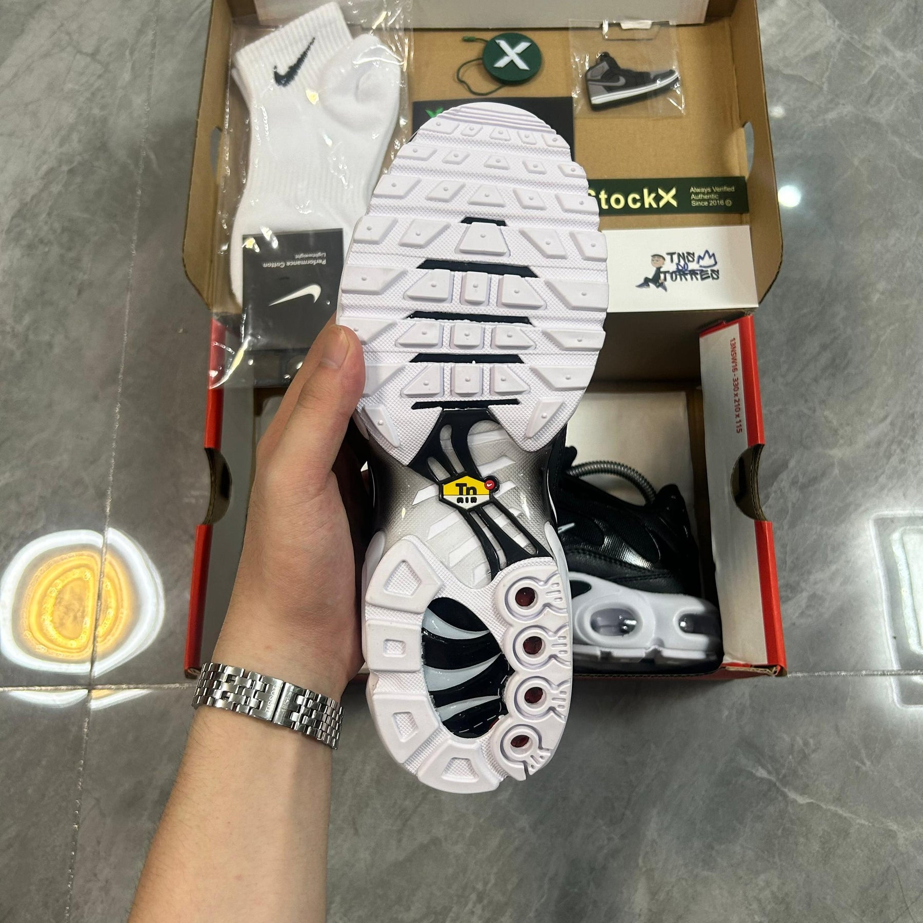 Air Max Plus TN 1 “Black/White”